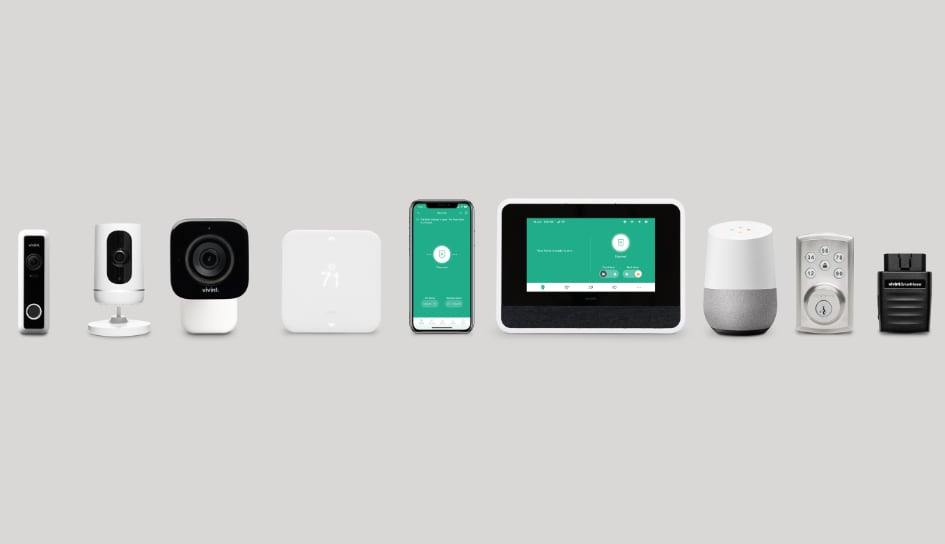 Vivint home security product line in Charleston